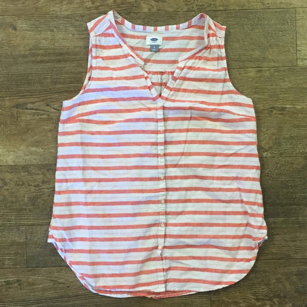 NWOT Old Navy striped button up